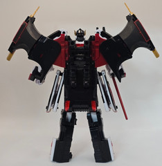Metal Cardbot W Bloodwing Bat Ambulance Transformer Robot Korean Toy