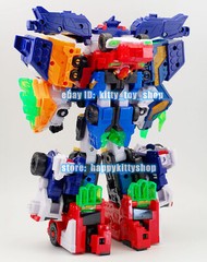 Miniforce V-Rangers Mini Volt Legend King V Combiner Robot Figure Boys Toy Car