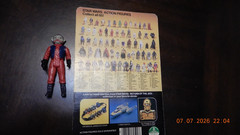 Vintage Original Star Wars Nien Numb Action Figure Complete with Weapon and Card