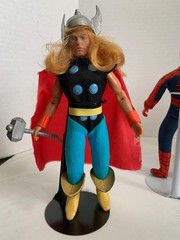 VINTAGE MEGO Avengers LOT Spiderman, Hulk, Iron Man, Falcon, Cap America, Thor