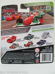 Disney PIXAR Cars World Grand Prix – WGP – ALEX CARVILL Die Cast Car – Ages 3+