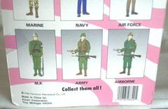 Free ship! U.S. Serviceman Vietnam Memorial Collection-Army, Navy, Airborne 1996