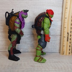 Teenage Mutant Ninja Turtles 2010s Movies Action Figure Lot Of 4 TMNT