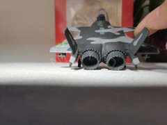 Q Version J-20 Fighter Jet Model, Alloy Military Aircraft, Collection Gift