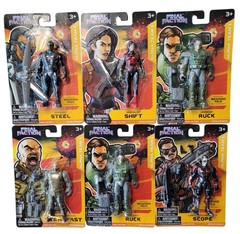 Final Faction Alpha Team 1 Action Figures Acrm Shift Torn Steadfast Steel Amri