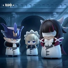 Mihoyo Genshin Impact Fatui Harbingers Chibi Figures Blind Box Gift