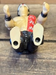 Vintage 1980s 3.75” Martial Arts Action Figure Bare Chest Red Sash Hong Kong