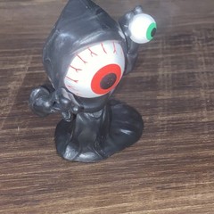 Ninja Kidz Eyeball Rare Grim Reaper Mini Action Figure 3 Inch.