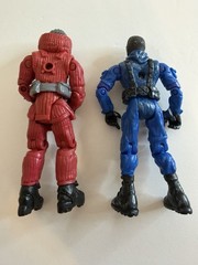 Vintage Lot Of 10 Lanard The Corps 4” Posable Military Action Figures Pre-Owned