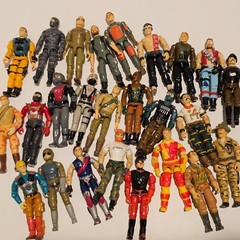 1980’s G.I. Joe Cobra ARAH Action Figures Broken Damaged Collection Lot YOU PICK