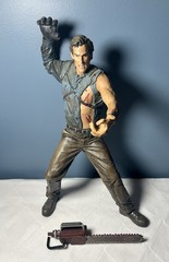 McFarlane Toys 18″ Army of Darkness Ash Evil Dead Action Figure w Chainsaw Talks