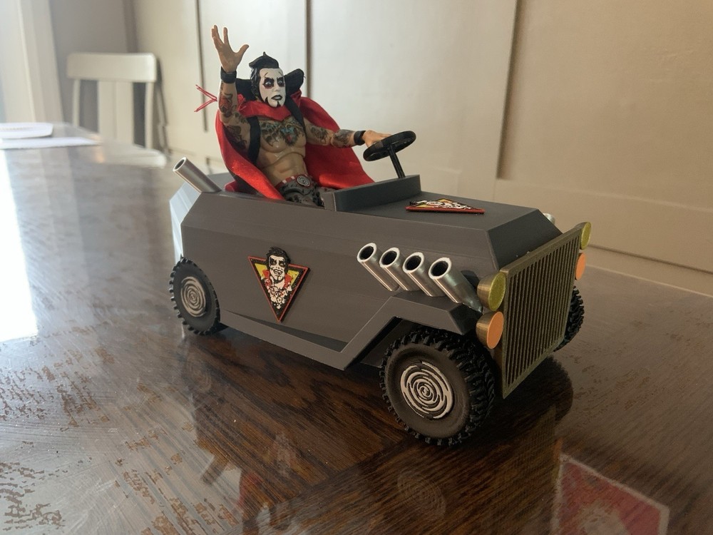 WWE Elite Scale Danhausen Hausenmobile 3D Print