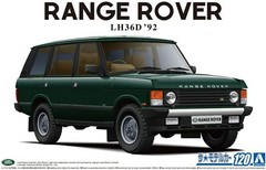 The Model Car No.120 1/24 Land Rover LH36D Range Rover Classic ’92 Plastic
