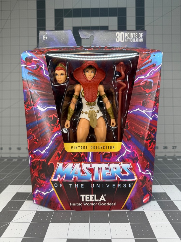 Masters of the Universe Masterverse Vintage Collection Teela Action Figure NEW!