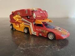 Transformers FansProject RODIMUS PRIME Parallax City Protector & Trailer Armor