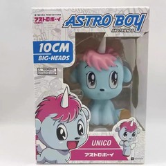 10CM Astro Boy Q Version Mighty Atom Leo PVC Action Figure Collectible New Toy