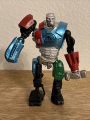 Real Steel Movie Metro 5″ Action Figure Boxing Robot Posable Plastic 2011 Toy