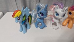 Lot Of 6 My Little Pony Figures Twighlight Sparkle, Rainbow Dash And MORE!