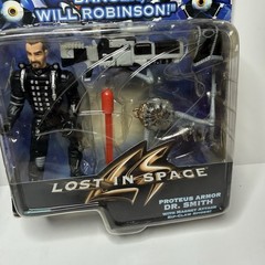 Lost In Space Dr. Smith Figure x 2 – Sabotage Action & Proteus Battle Armor 1997