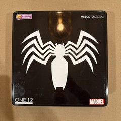 MEZCO ONE:12 COLLECTIVE Symbiote Spider-Man PX Previews Exclusive