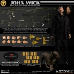 Mezco One:12 Collective 6″ John Wick 2 Exclusive Deluxe Figure Brand New