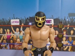 WWE Andrade Main Event Series 155 figure AEW Don Callis Family + Bonus Mask