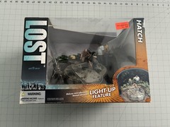 The Hatch, Lost, Mcfarlane Toy Diorama Set, 2006, New but Slightly damaged box