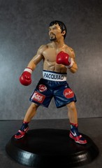 Manny Pacquiao 1/6 Scale Boxing Figure Statue – Custom Hand Painted Collectible