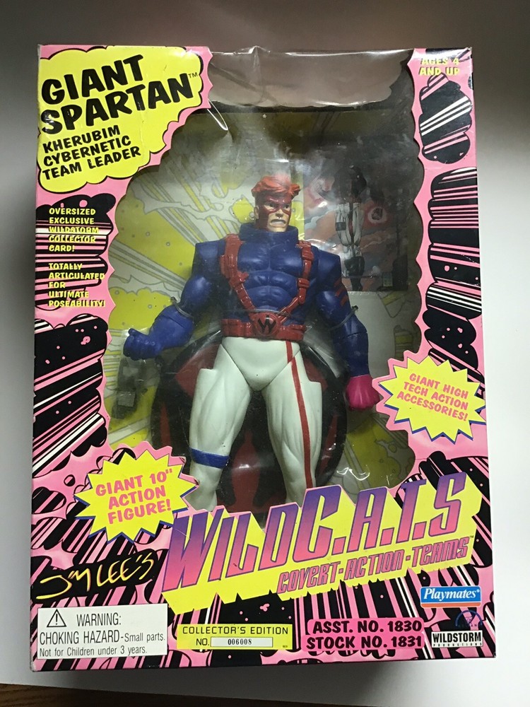 Playmates Jim Lee’s Wild C.A.T.S. Giant Spartan Action Figure