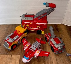 Paw Patrol Lot Figures Vehicles Al Marshal Ryder Skye Everest Zuma
