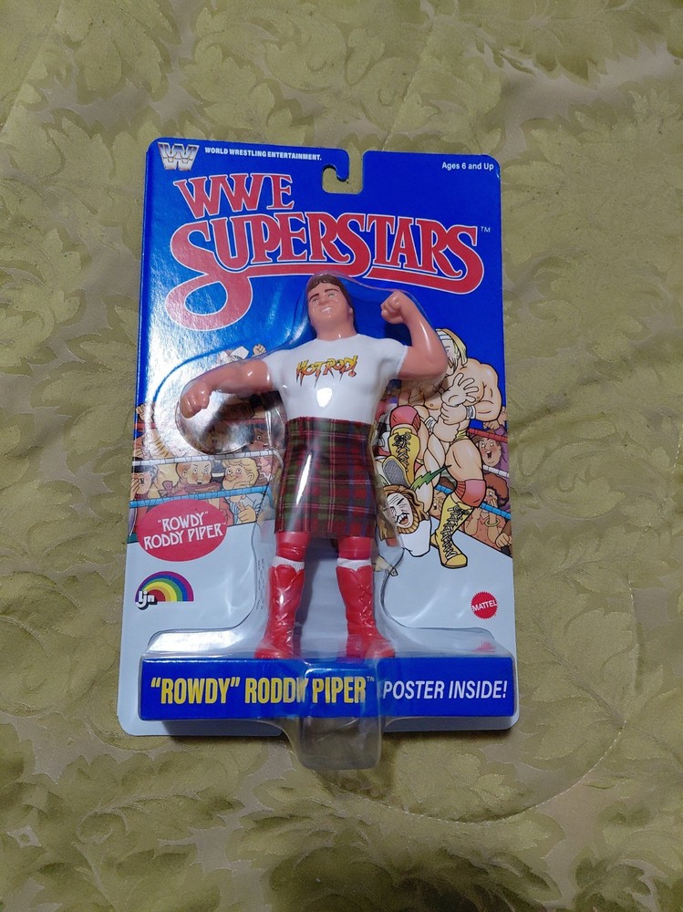 WWE Superstars Rowdy Roddy Piper Action Figure LJN Style Retro Target Exclusive