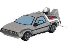 Handmade by Robots The Delorean Full Size Vinyl Figure Back To The Future NEW