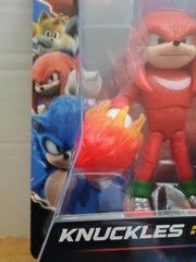 Sonic the Hedgehog 3 Movie Fire Fist Knuckles Figure In Stock Jakks Pacific 2025