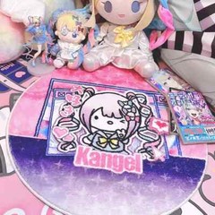 Needy Streamer Overload KAngel Soft Comfy Imitation Cashmere Carpet Rug