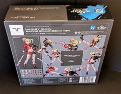 Kaiyodo Revoltech Amazing Yamaguchi Harley Quinn Suicide Squad ISEKAI Ver.&Bonus