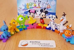 RARE 100 YEARS DISNEY FIGURINES COMPLETE SET KINDER 2023 LIMITED SPECIAL EDITION