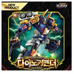 Miniforce Dino Commander Dinoid Warrior Transforming Trailer Truck Robot 2025
