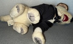 1996 Wishbone Phantom of the Opera 12″ Plush Dog Equity Toys PBS TV Show