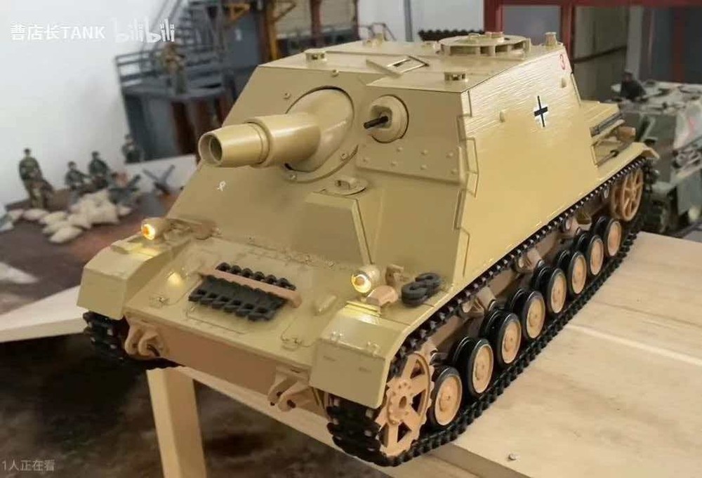 3d printed 1/16 Sturmpanzer IV Brummbär rc tank top fit henglong panzer4
