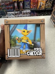 Plunderlings FERAL CHEDAR 1/12 Scale Orange 4″ Action Figure Lone Coconut