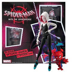 Spider-Man Action Figure Gwen Stacy Into The Spider Verse Toy Gift With Box