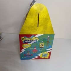 Krusty Krab Kiddie Meal Box Set with SpongeBob Figures Super7 Collectible