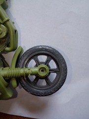 GI Joe ARAH RAM Rapid Fire Motorcycle, Please Read, 1982 Hasbro, Vintage