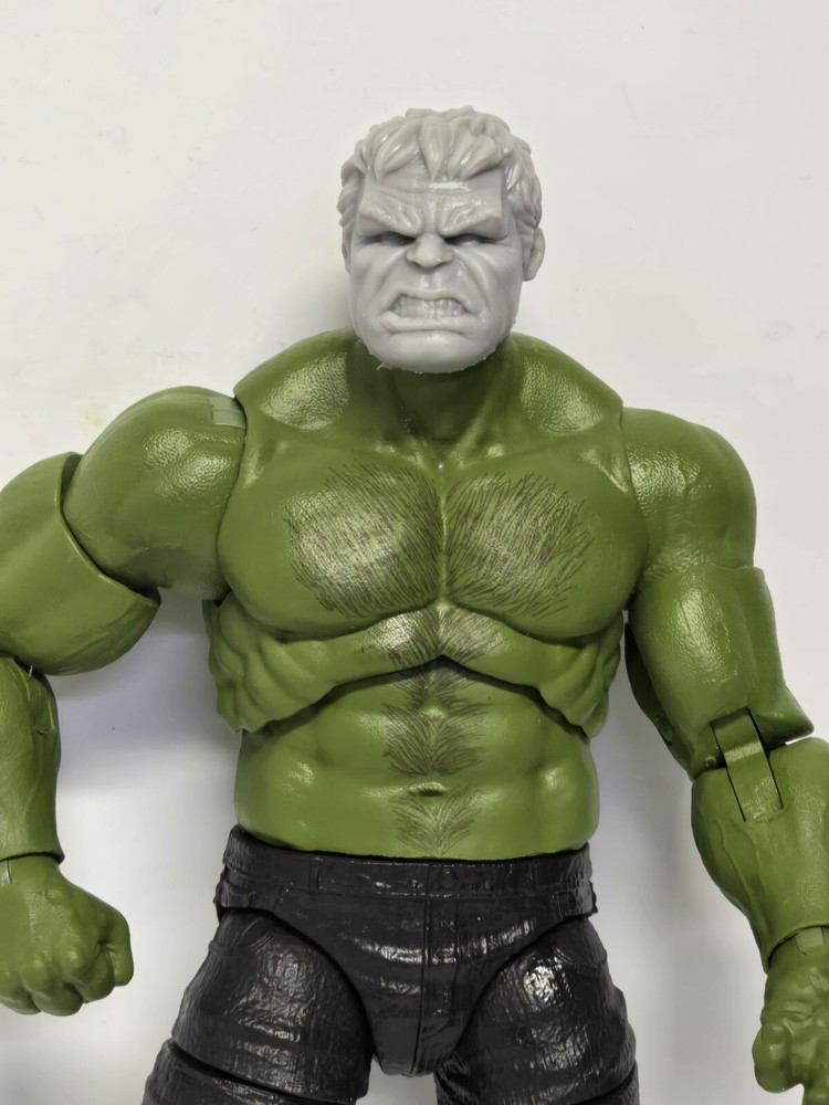 3d Print MOVIE ANGRY GREEN GUY HEAD Fits SMART HULK FIGURE 1:12 Marvel Legends