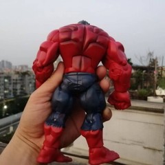 Hasbro Red Hulk Action Figure 8″ old loose