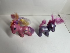 My Little Pony G3 PETAL BLOSSOM And FLASH 2002 Hasbro Lot Of 2