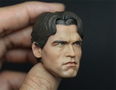 1:6 Young Arnold Schwarzenegger Actor Head Sculpt Fit For 12″ M35 Action Figure