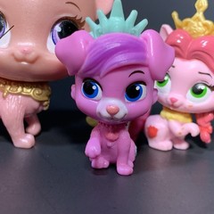 Disney Princess Palace Pets Aurora Pink Cat Sparkles Puppy Dog Pals Lot of 12