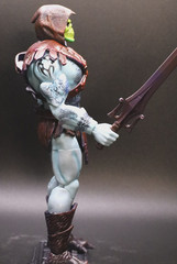 Custom MOTU-Inspired Action Figure – Screech Style, Tattooed Skeleton
