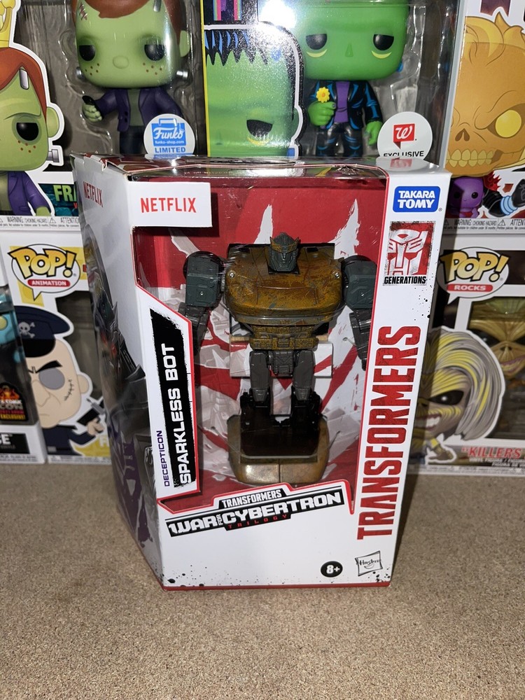 Hasbro Transformers Sparkless Bot WFC War For Cybertron Netflix Walmart